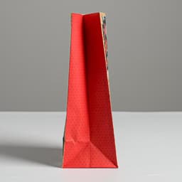 Пакет подарочный без ручек «Счастья в Новом Году», 10×19×7 см