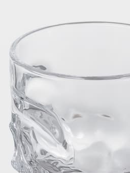 Пивная кружка «Череп. Хэллоуин», 350 мл, стекло, прозрачная