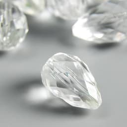 Бусины для творчества пластик «Кристалл-капля», набор 20 г 2×1.3×1.3 см