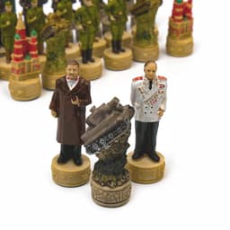 Сувенирные шахматные фигуры из дерева «Победные», подарочные