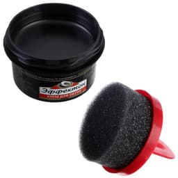 Крем в банке с губкой, 50 мл, черный «Эффектон»