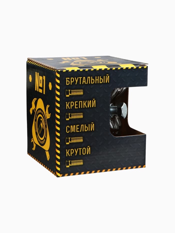 Кружка пивная «Непробиваемая», стекло, 500 мл