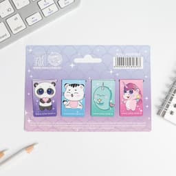 Закладки магнитные для книг, 4 шт. «Сказочное чтение»