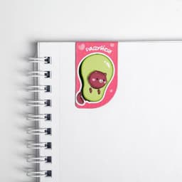 Закладки магнитные для книг, 4 шт. «Авокадо»