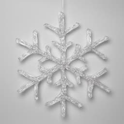 Светодиодная фигура «Снежинка» 39 см, акрил, 50 LED, 220 В, свечение белое