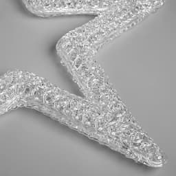 Светодиодная фигура «Звезда» 50 см, акрил, 45 LED, 220 В, свечение белое