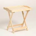 Столик для завтрака сервировочный Дарим Красиво, со съемным подносом, дерево