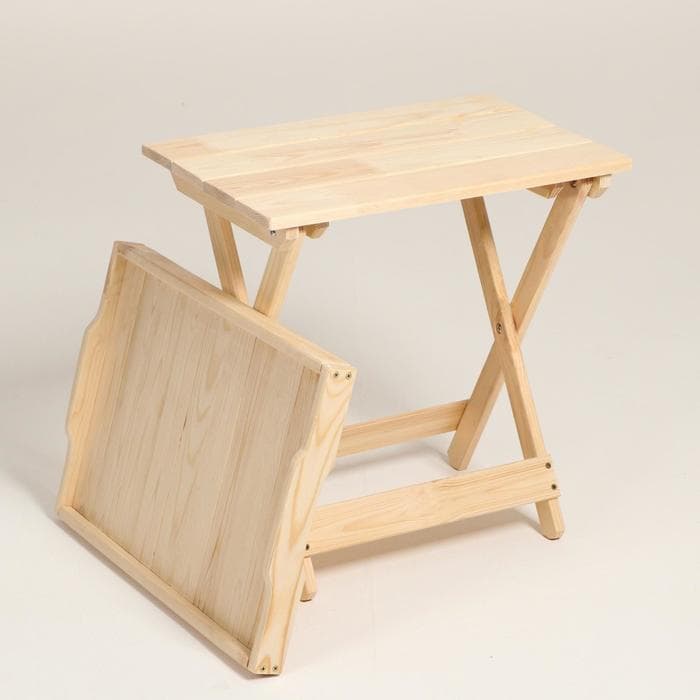 Столик для завтрака сервировочный Дарим Красиво, со съемным подносом, дерево