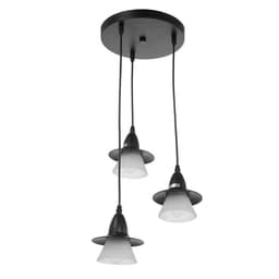 Светильник ЭкономСвет 36081/3 3×40 Вт Е27 черный 33×33×75 см