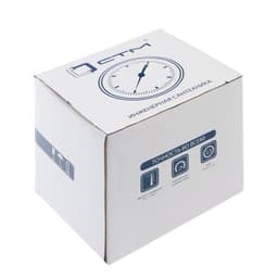 Термоманометр CTM, аксиальный, Дк 80 мм, 1 МПа, наружная резьба 1/4", 120°С
