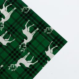 Плёнка упаковочная «Олени. Новый год», 100×70 см