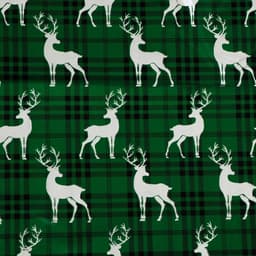 Плёнка упаковочная «Олени. Новый год», 100×70 см