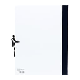 Папка архивная для переплета Calligrata «Форма 21», с гребешками, 4 отверстия, с 2 завязками, 50 мм