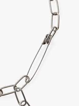 Кулон на цепочке «Шар и Булавка», цвет серебро, L=45 см