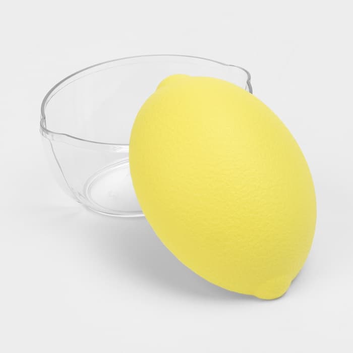 Контейнер для хранения лимона Альтернатива, 12×8.5×8.5 см, пластик, жёлтый