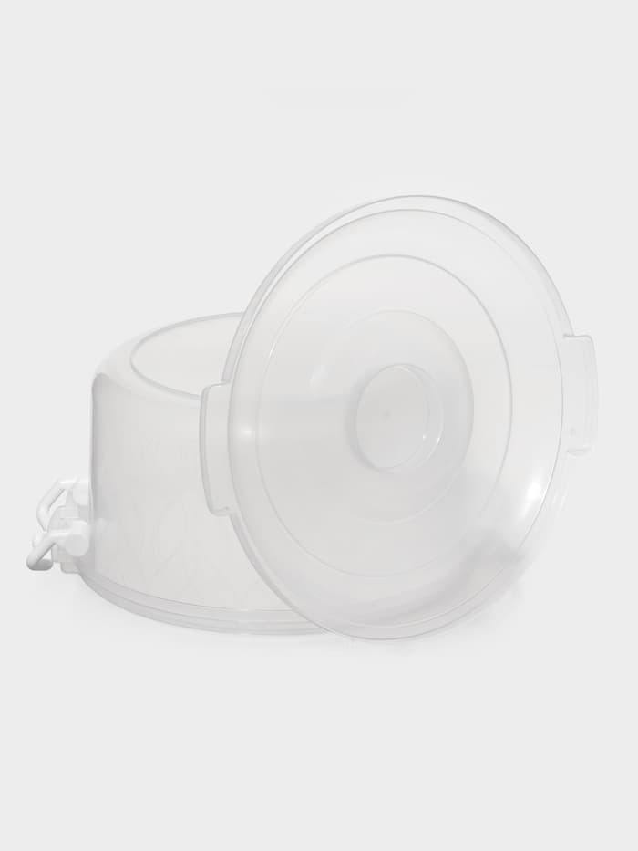 Контейнер пищевой Альтернатива, 5 л, пластик, прозрачный, ручки МИКС