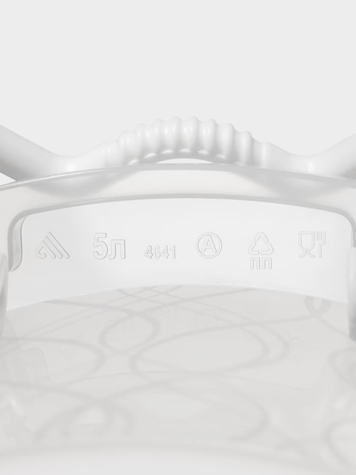 Контейнер пищевой Альтернатива, 5 л, пластик, прозрачный, ручки МИКС