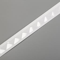 Набор уголков с кармашком для фотографий 250 уголков «Прозрачные на белом», 2 м×1.03 см