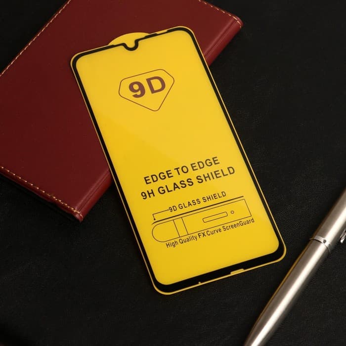 Защитное стекло 9D Luazon для Honor 10 lite, полный клей, 0.33 мм, 9Н, чёрное