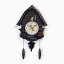 Часы настенные интерьерные большие с кукушкой «Белочки», плавный ход, 67×37×13 см