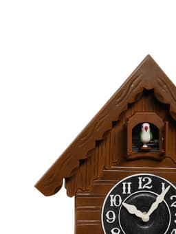 Часы настенные «Избушка», с кукушкой, плавный ход, 52×31 см