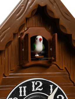 Часы настенные «Избушка», с кукушкой, плавный ход, 52×31 см