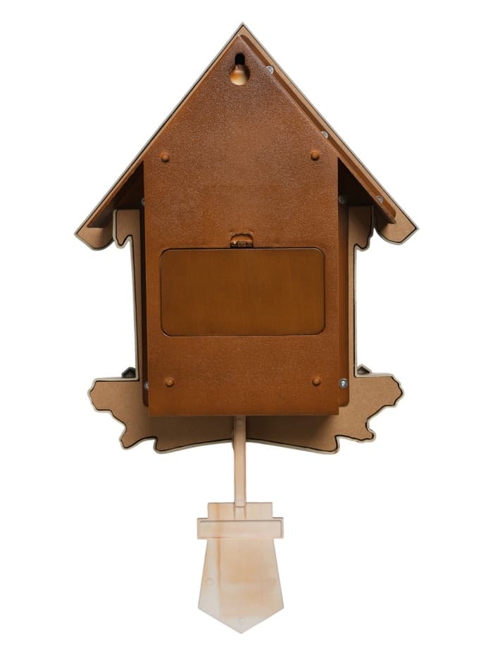 Часы настенные «Избушка», с кукушкой, плавный ход, 52×31 см