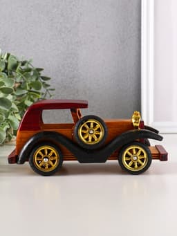 Фигурка дерево «Автомобиль с круглыми фарами», 9×8×20 см, МИКС