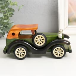 Фигурка дерево «Автомобиль с круглыми фарами», 9×8×20 см, МИКС