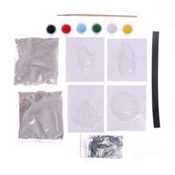 Магниты из гипса на новый год своими руками «Праздничное настроение», набор для творчества