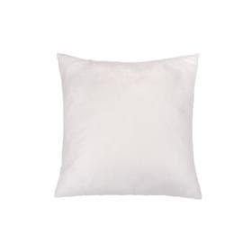 Подушка декоративная, размер 40×40 см, белая