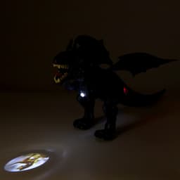 Дракон радиоуправляемый, дышит паром, световые и звуковые эффекты, работает от батареек