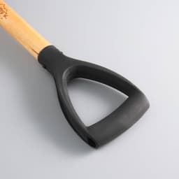 Лопата туристическая «Мастер К» штыковая, 67 см, черная, дерево