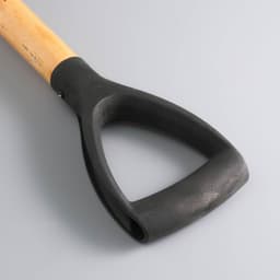 Лопата туристическая «Мастер К» совковая, 67 см, черная, дерево