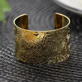 Кольцо для салфетки «Марокко», 4.8×3 см, золотистое