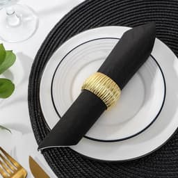 Кольцо для салфетки «Корона», 4.8×3 см, железо, золотистое