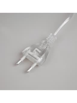 Светодиодная фигура «Ёлка с ягодами» 40×50×10 см, металл, 220 В, свечение тёплое белое