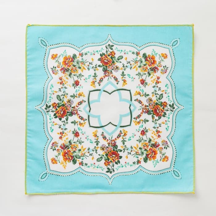 Платки носовые женские «Этель. Цветочный узор», 30×30 см, набор 12 шт.,100% хлопок, рисунок МИКС