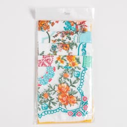 Платки носовые женские «Этель. Цветочный узор», 30×30 см, набор 12 шт.,100% хлопок, рисунок МИКС