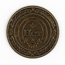 Монета выбора сувенир «Да - Нет», d=3.8 см