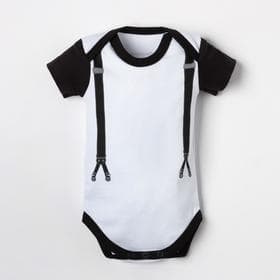 Боди для мальчика «Крошка Я. Подтяжки», рост 68-74 см