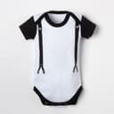 Боди для мальчика «Крошка Я. Подтяжки», рост 68-74 см