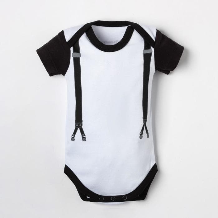 Боди для мальчика «Крошка Я. Подтяжки», рост 68-74 см