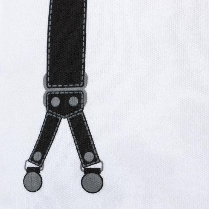 Боди для мальчика «Крошка Я. Подтяжки», рост 68-74 см