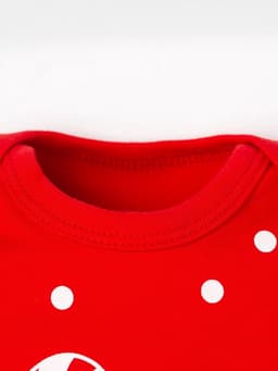 Боди детское «Крошка Я. Первый НГ», рост 68-74 см, красное