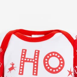 Комплект детский новогодний (боди, штаны, шапочка) «Крошка Я» Joy, рост 62-68 см