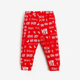 Комплект детский новогодний (боди, штаны, шапочка) «Крошка Я» Joy, рост 62-68 см