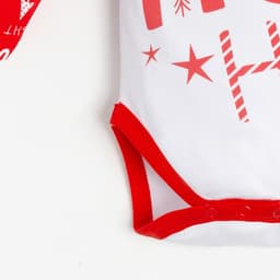 Комплект детский новогодний (боди, штаны, шапочка) «Крошка Я» Joy, рост 62-68 см