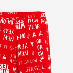 Комплект детский новогодний (боди, штаны, шапочка) «Крошка Я» Joy, рост 62-68 см