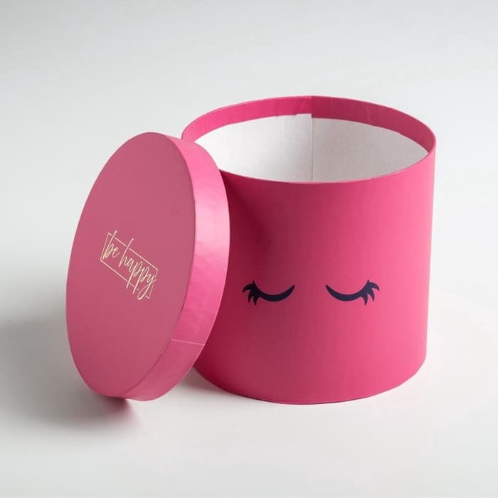 Набор коробок для цветов 5 в 1, упаковка подарочная, «Глазки», 14×14×13 см - 22×22×19.5 см